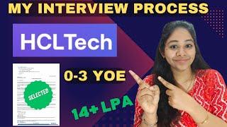 My HCL Interview Experience for Java Developer (0- 3 Years) in Tamil | Interview Q&A | Selected