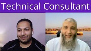 كيف تصبح Technical consultant | لقاء مع تامر سليمان