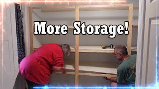 Adding Shelving - Addition Build 52