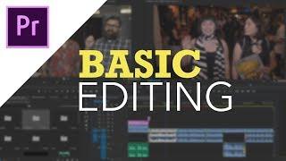 Adobe Premiere Pro CC - Basic Editing for Beginners