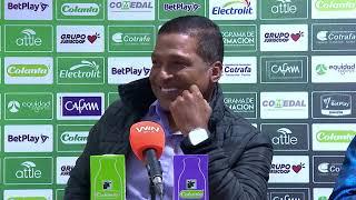 ALEXIS GARCÍA EQUIDAD 1-0 JUNIOR RUEDA DE PrEnSA.