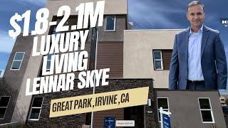 Inside the $2M Brand New Single Family Home Great Park Irvine, Orange County | Skye by Lennar