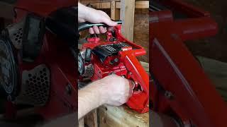 Testing for spark on chainsaw! Homelite Super Mini SL #shorts #tools #chainsaw