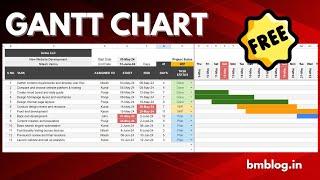 FREE Gantt Chart Template for Project Planning!