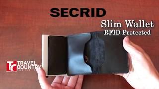 Secrid Slimwallet - How it Works