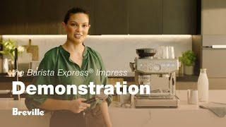 The Barista Express® Impress | Third wave specialty coffee at your fingertips | Breville AU