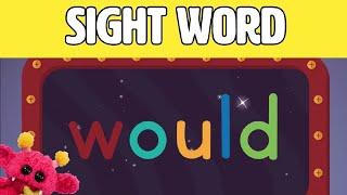 WOULD - Let's Learn the Sight Word WOULD with Hubble the Alien! | Nimalz Kidz! Songs and Fun!