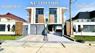 INSIDE THIS 1.3 BILLION NAIRA MEGA MANSION!!!