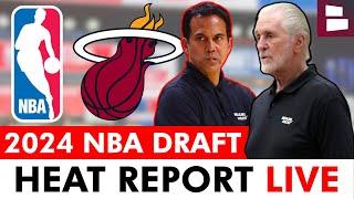 Miami Heat 2024 NBA Draft LIVE