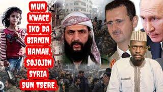 Yan tawayen syria  sun  sanar da kwace birnin hamat, sojoji sun tsere sun kama wasu sojojin.