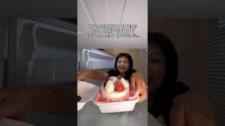 SECRETLY EATING CAKE WITHOUT YOUR FAMILY #shorts #viral #mukbang