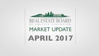 April 2017 Housing Market Update - Real Estate Board of Greater Vancouver