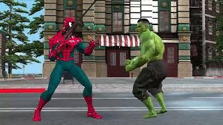 Game 5 Superhero Pro: Spiderman and Hulk vs Venom vs Joker vs Iron Man play shooting challenge games