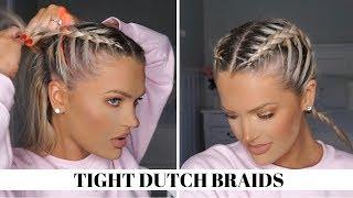 PERFECT, TIGHT DUTCH BRAIDS | Isabel Galvin