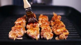 日式照燒雞肉串｜自製照燒醬超簡單又方便｜【COOKY日式料理】Chicken Teriyaki Skewers