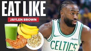 Everything Boston Celtics Star Jaylen Brown Eats In A Day  | Eat Like | Men's Health