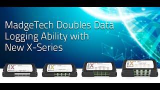 The X-Series | 4, 8, 12 and 16 Channel Data Loggers