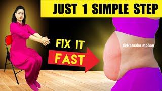 Only One Easy Exercise To Reduce Belly Fat Finally  | Do it Now & Thank Me Later