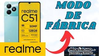 Hard Reset O Modo De Fábrica REALME C51. TUTORIAL