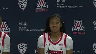 Arizona Women's Basketball Press Conference - Courtney Blakely & Skylar Jones