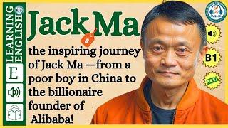 Story of Jack Ma  | English stories | Graded Reader |English Listening Practice | WooEnglish