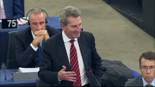 #EPlenary debate 2020 budgetary procedure - closing statement by Commissioner Günther OETTINGER