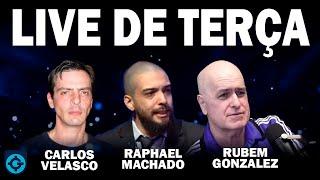 Live de Terça | CADEIRADA GEOPOLÍTICA | Carlos Velasco, Raphael Machado e Rubem Gonzalez