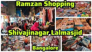 Shivajinagar Street shopping Bangalore lalmasjid ki galli | Ramzan shopping | @Seemashabbirvlogs