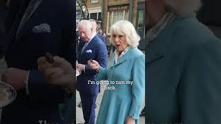 Her Royal Shyness: Queen Camilla Coyly Takes Bite of Chocolate Strawberry 