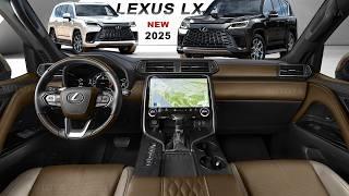 New Lexus LX 2025 - INTERIOR Refresh & Exterior Facelift