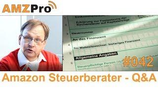 Steuern & Finanzen beim Amazon FBA | Q&A Session | 042 |  AMZPro