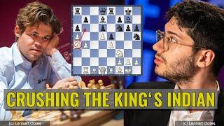 How Carlsen crushed the King's Indian | Carlsen vs Firouzja | chess.com Speed Chess Ch. 2024