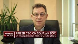 Pfizer CEO Albert Bourla on Covid-19 vaccine manufacturing outlook