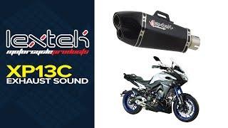 Lextek XP13C Exhaust Sound: Yamaha MT-09 Tracer (15-17)