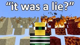 Minecraft but I get BETRAYED in PARKOUR CIVILIZATION