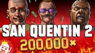 TOP 3 SICKEST SAN QUENTIN 2 MAX WINS SO FAR!  NON BONUS BUY RECORD HIT INCLUDED!