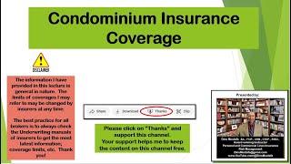 Condominium Insurance Coverage