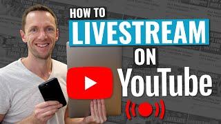 How to LIVESTREAM on YouTube - Complete Beginner Guide!