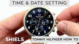 How To Change The Time On A Tommy Hilfiger Watch