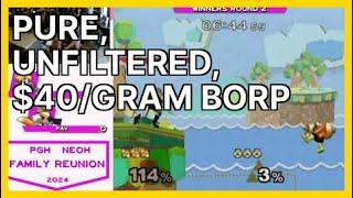 pure, unfiltered, $40/gram Borp (thewaffle77) | Smash Melee Highlights