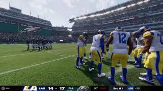 Rams vs Eagles WEEK 3 2025 Full Game simulation Madden 25