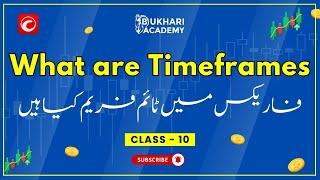 What are Timeframes in Forex | Class 10 | Free Basics Course | Bukhari Forex Academy