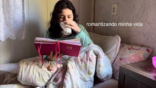 romantizando minha vida: café,flores ,hello kitty, cozy vlog