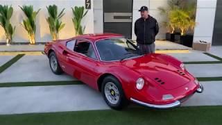 1971 Ferrari Dino 246GT with Tim Q of Silver Arrow Cars Ltd