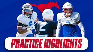 SMU Fall Camp Day 5 Highlights: Mustangs back in action for week 2 of fall camp