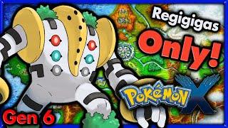 MERRY XMAS!  Can I Beat Pokemon X with ONLY Regigigas?  Pokemon Challenges