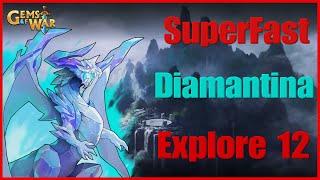 Gems of War: Diamantina Explore 12 Teams including One Gold Farming Team. #gemsofwar #goldfarming