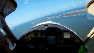 Anflug und Landung auf Norderney