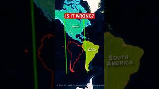 Why South America Isn’t Where You Think It Is ? #maps #southamerica #geography #northamerica #facts