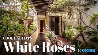 How does this home channel the sea breeze in and keep it cool in Pondicherry's heat & humidity?